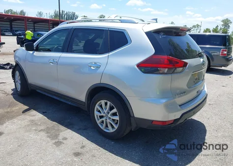 2020 Nissan Rogue Sv Fwd из США, поврежденный, VIN JN8AT2MTXLW013193